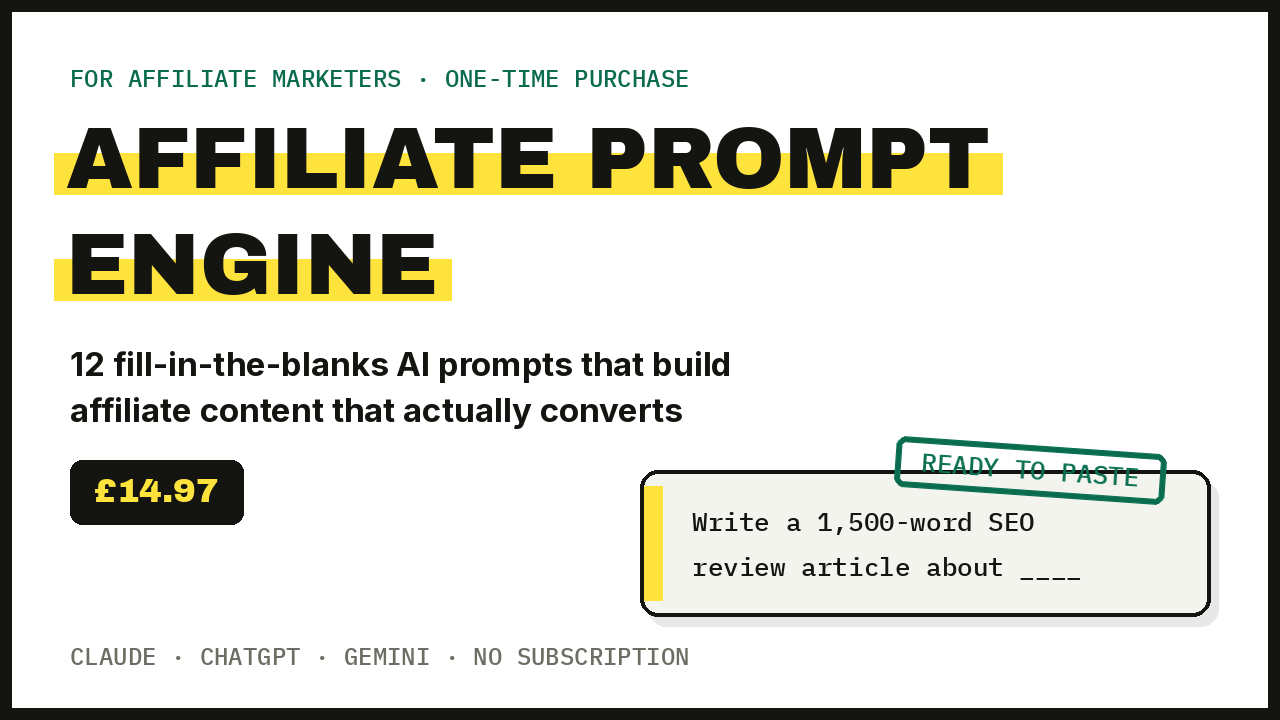 Affiliate Prompt Engine Review